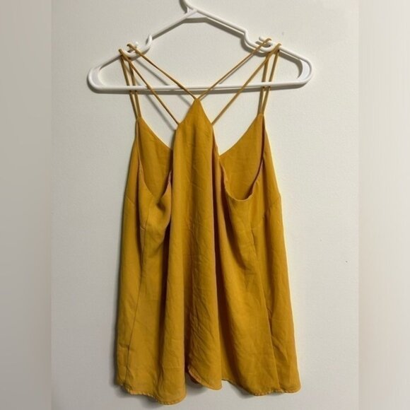 Le Chateau Yellow  Camisole Tank - Picture 2 of 3